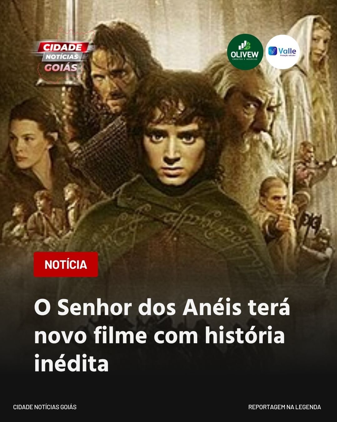 O Senhor dos Anéis terá novo filme com história inédita