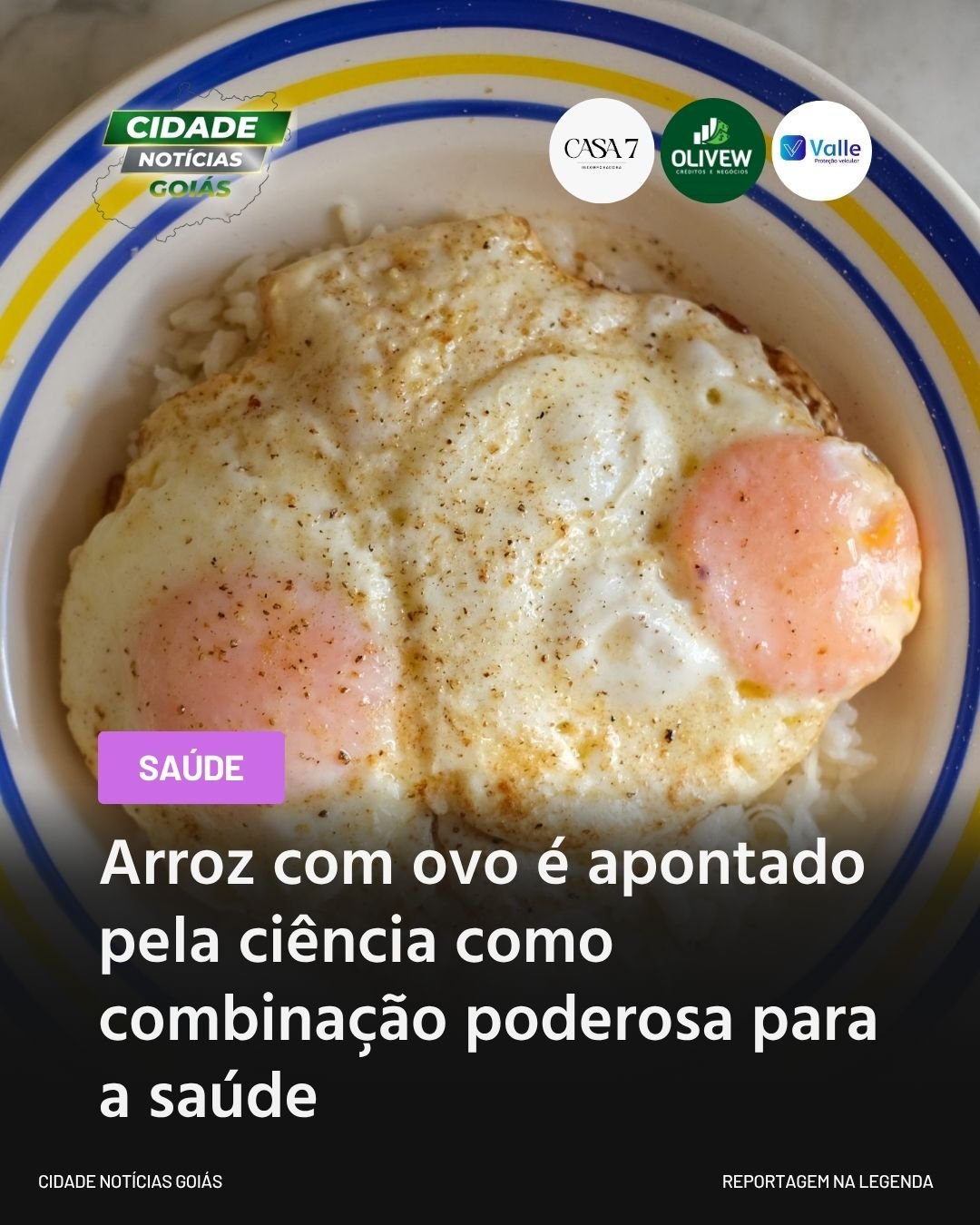 Arroz com ovo é apontado pela ciência como combinação poderosa para a saúde