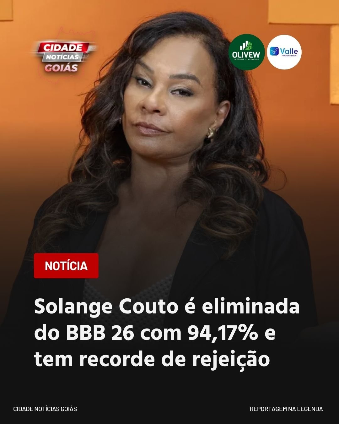 Solange Couto é eliminada do BBB 26 com 94,17% e tem recorde de rejeição