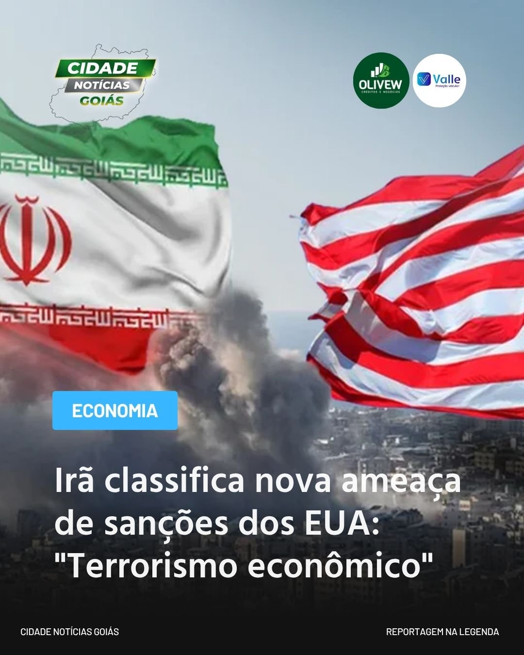 Irã classifica nova ameaça de sanções dos EUA: “Terrorismo econômico”