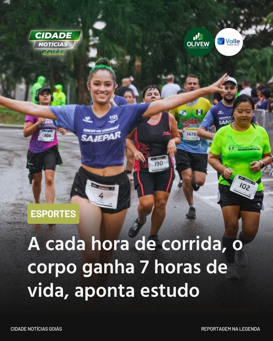 A cada hora de corrida, o corpo ganha 7 horas de vida, aponta estudo