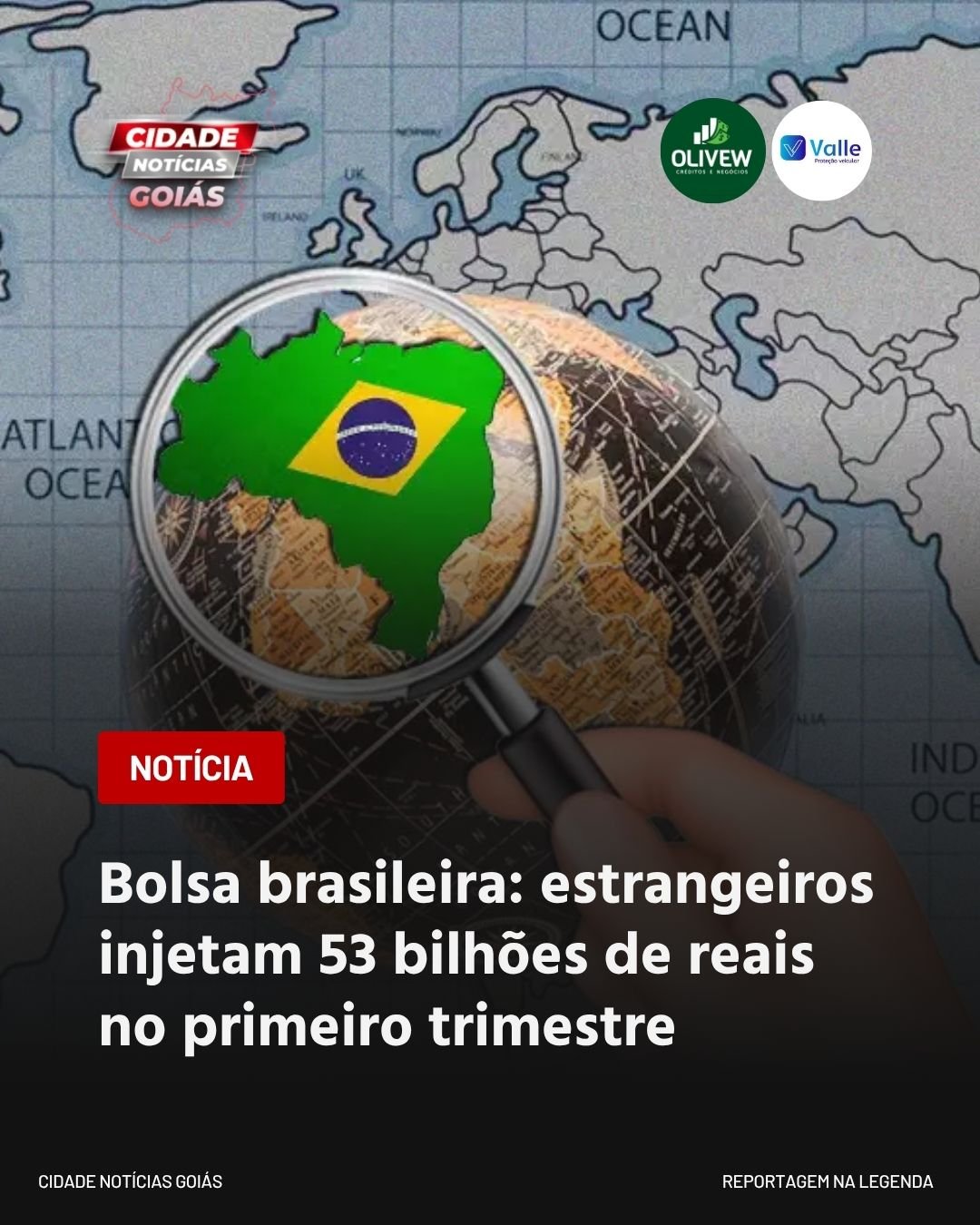 Bolsa brasileira: estrangeiros injetam 53 bilhões de reais no primeiro trimestre