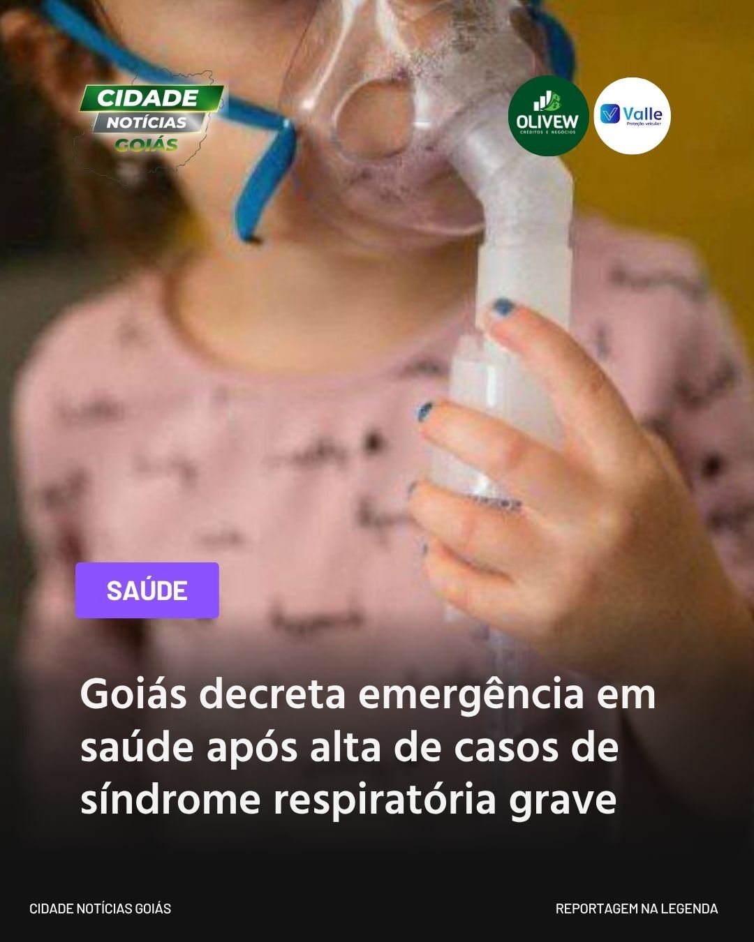 Goiás decreta emergência em saúde após alta de casos de síndrome respiratória grave