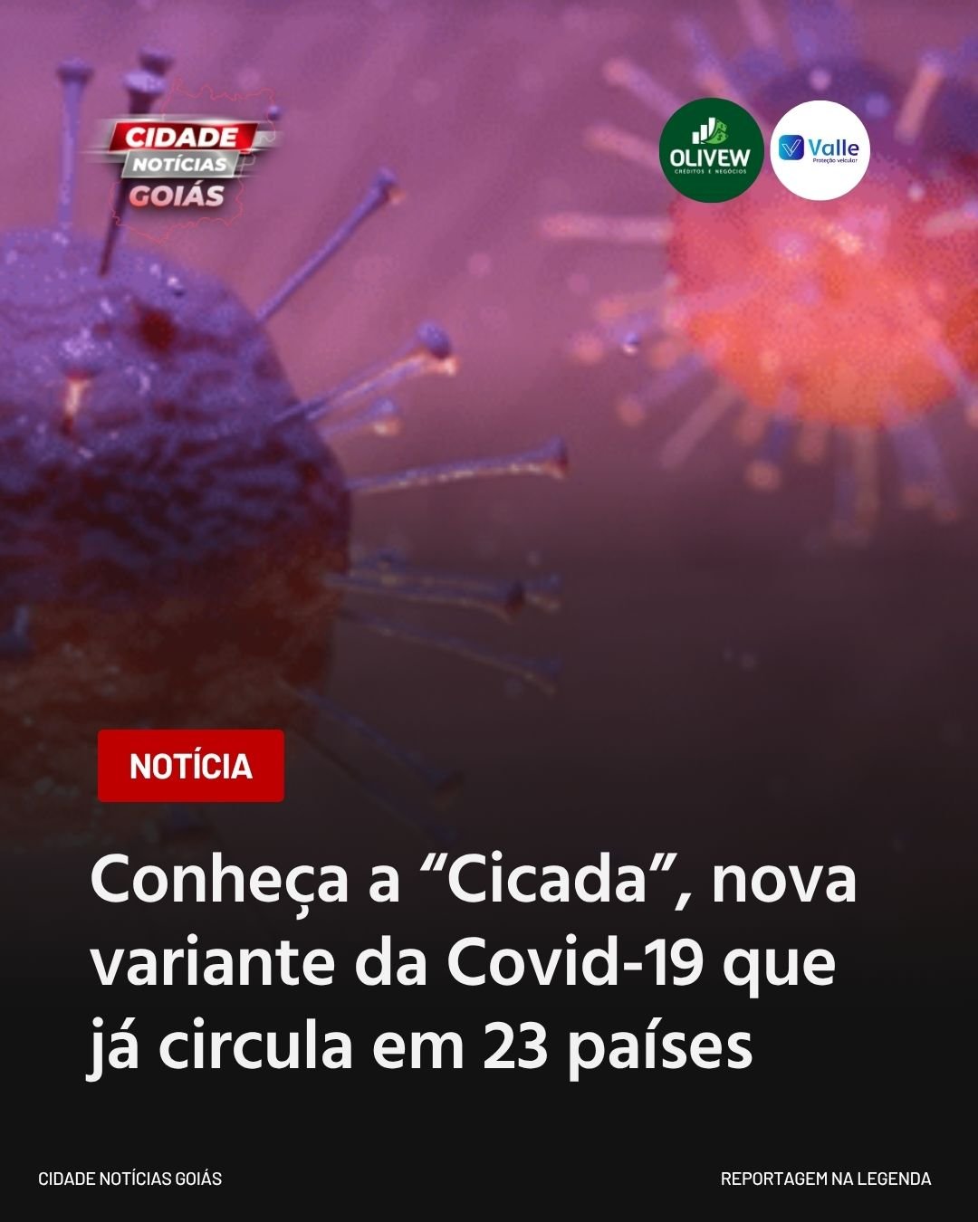 Conheça a “Cicada”, nova variante da Covid-19 que já circula em 23 países.