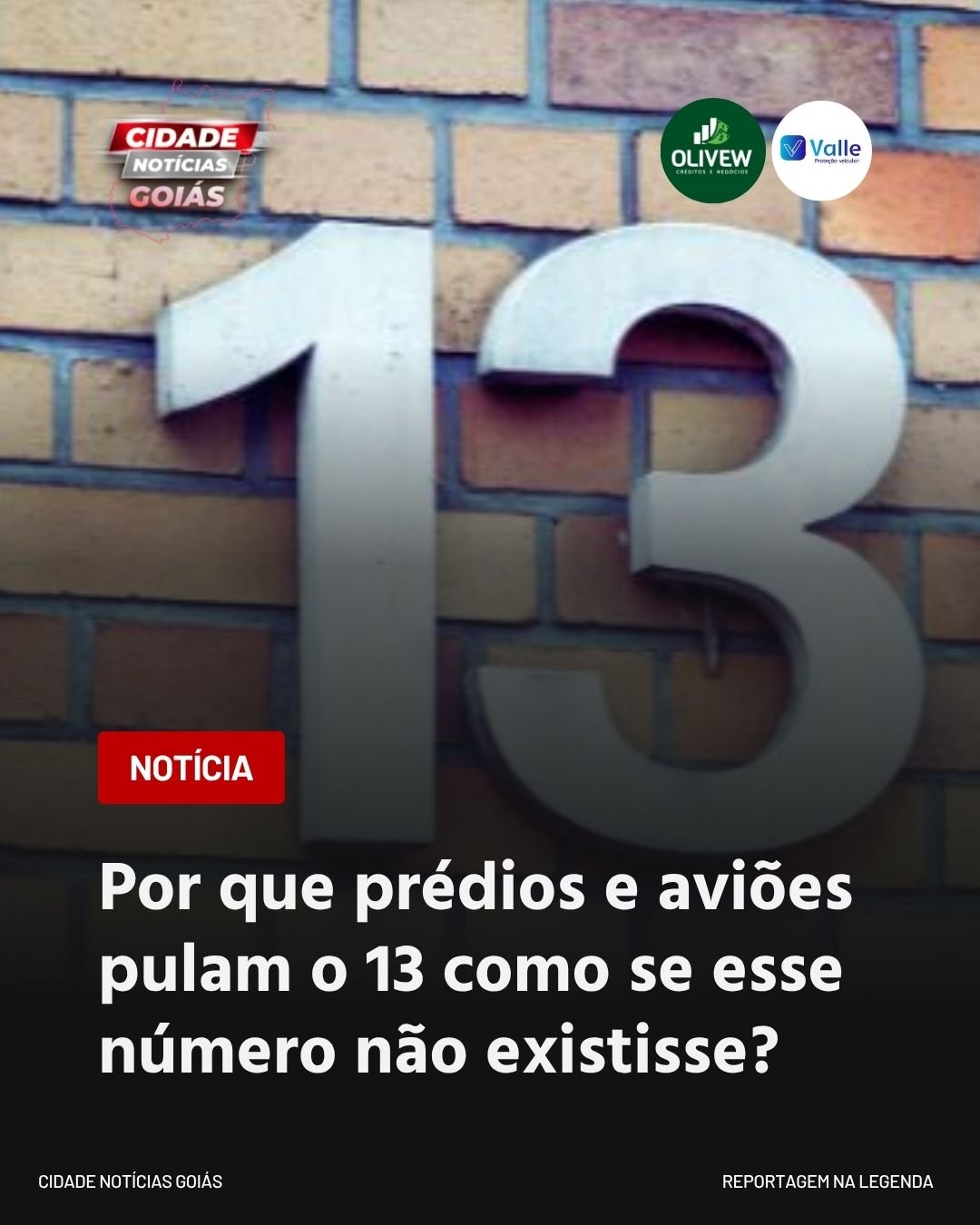 Por que prédios e aviões pulam o 13 como se esse número não existisse?